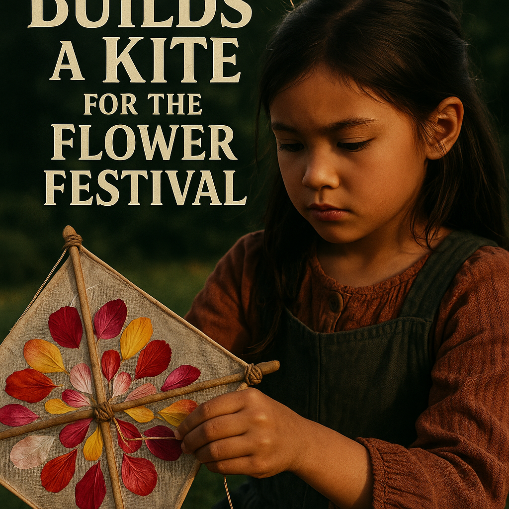 Lina Builds a Kite for the Flower Festival