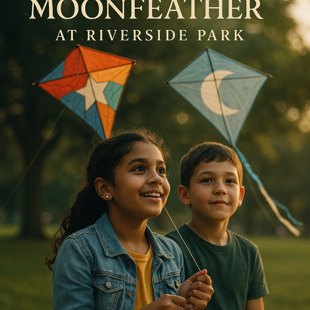 Starfold and Moonfeather at Riverside Park