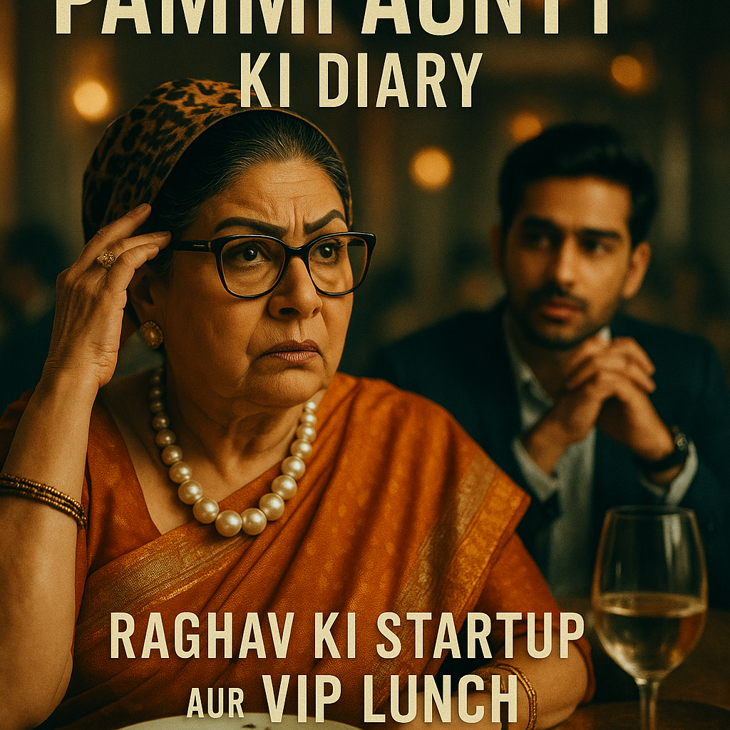 Pammi Aunty ki Diary: Raghav ki Startup aur VIP Lunch
