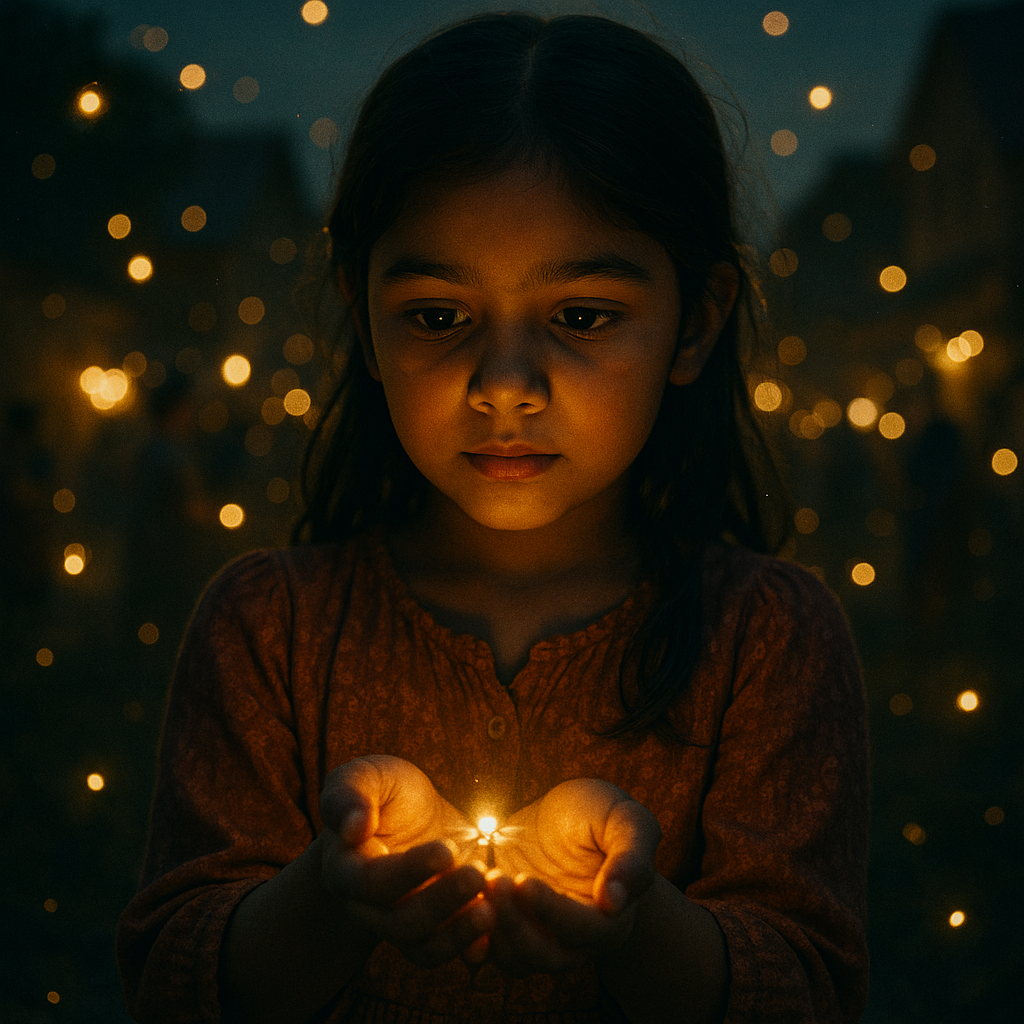 Mira at the Festival of Fireflies