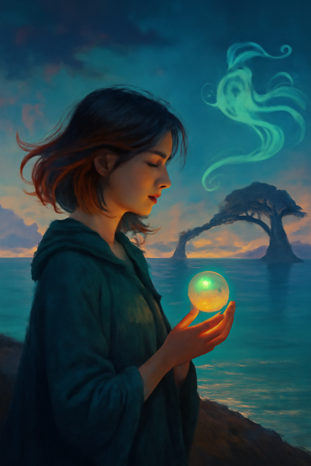 The Glass Sea Between Us