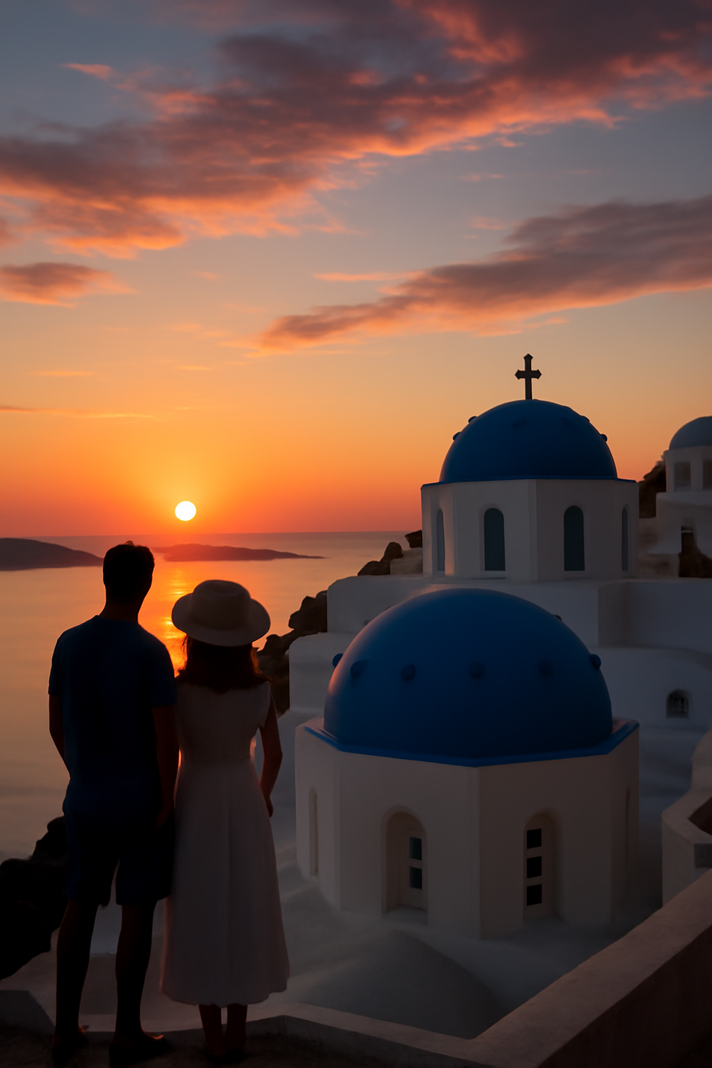 Serendipity in Santorini