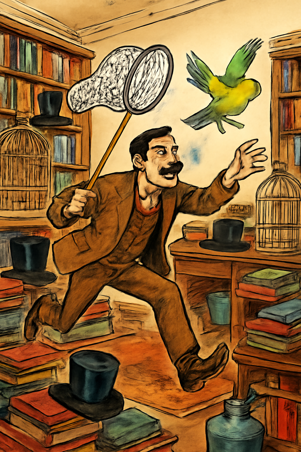 The Improbable Escapades of Dr. Quillbert Featherworth