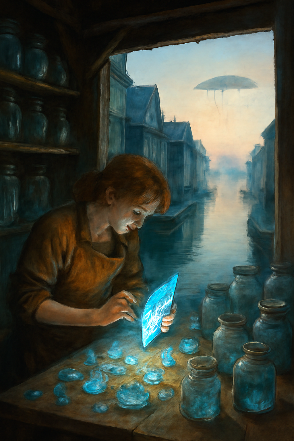 The Glass Sea Keeps Time