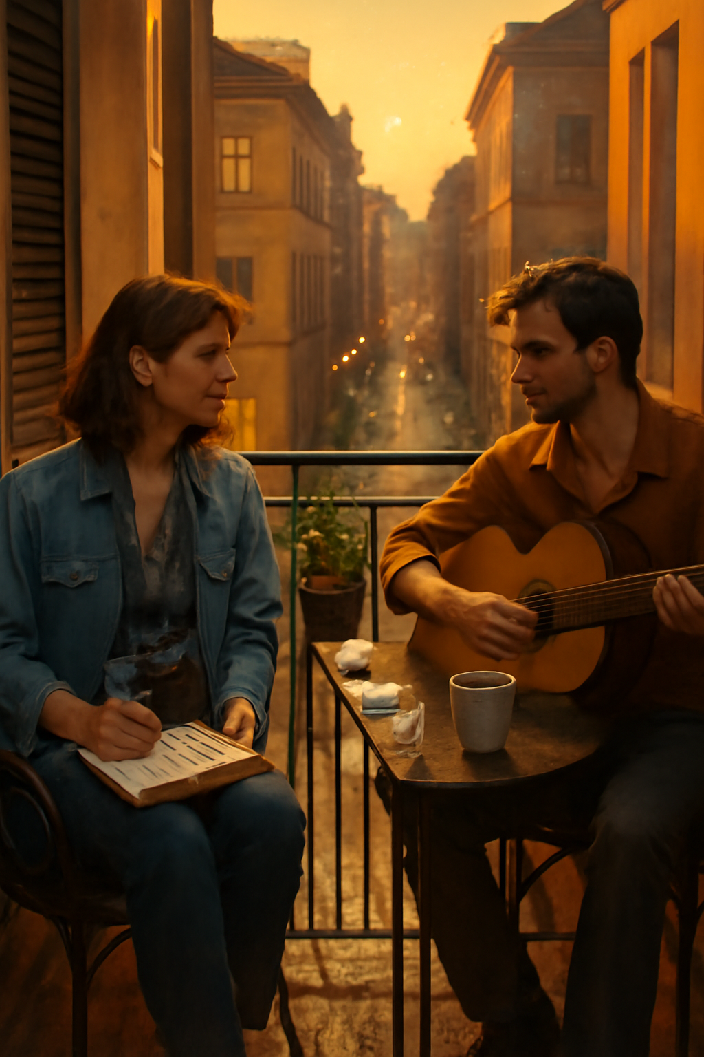 The Balcony Between Us