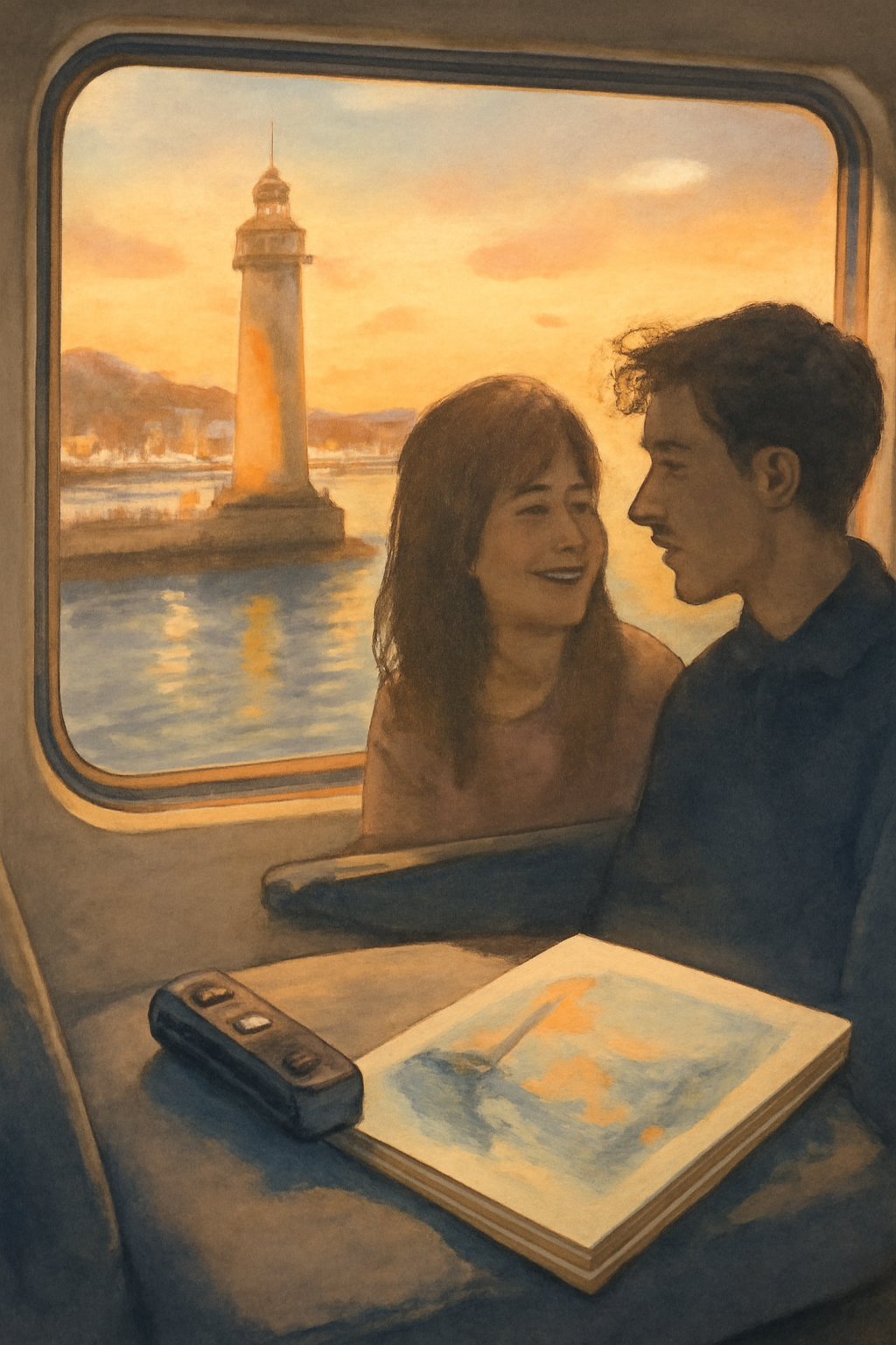 Five Stops on a Quiet Line