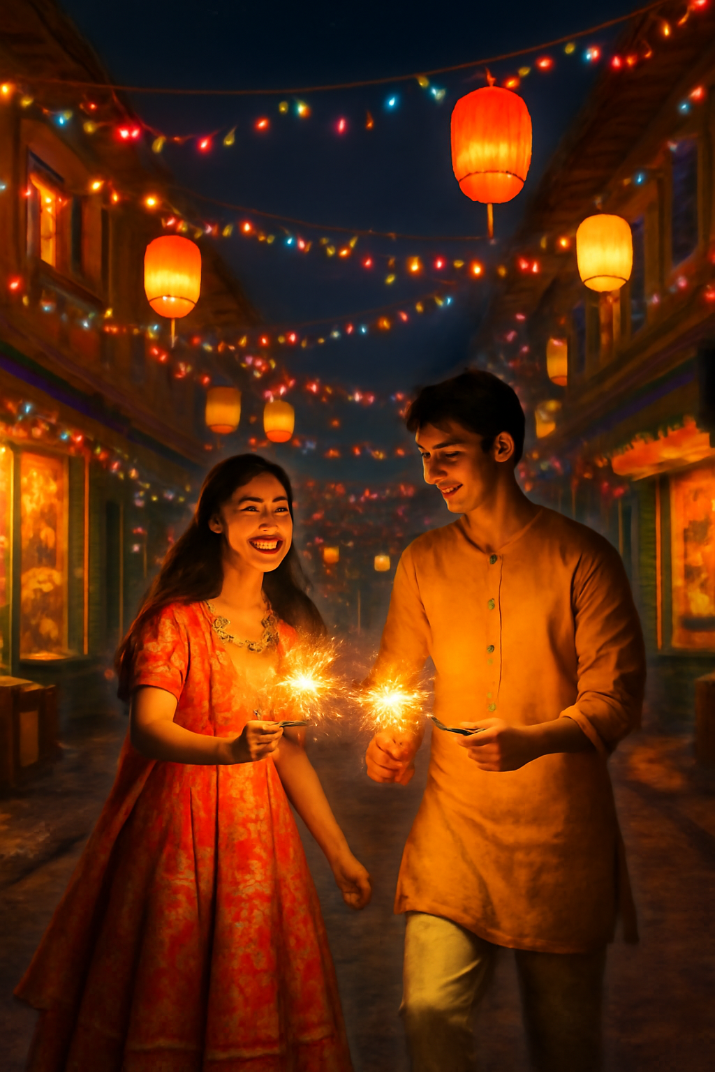 Sparks in the Candlelight