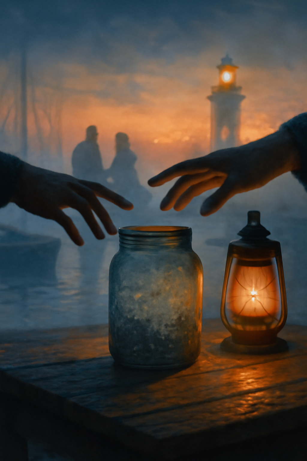 The Jar of Salt-Streaked Letters