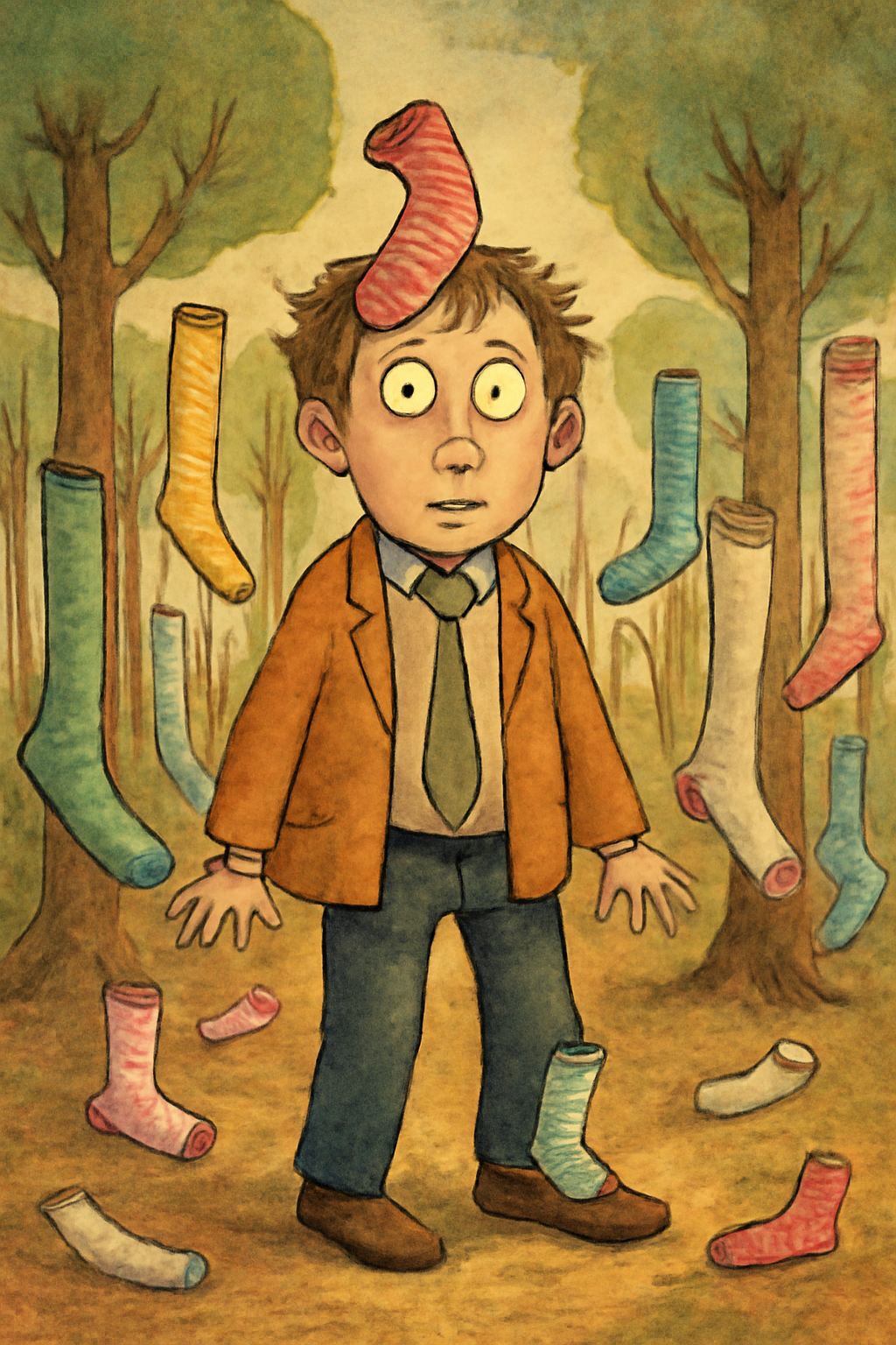 The Grand Caper of the Misplaced Left Sock