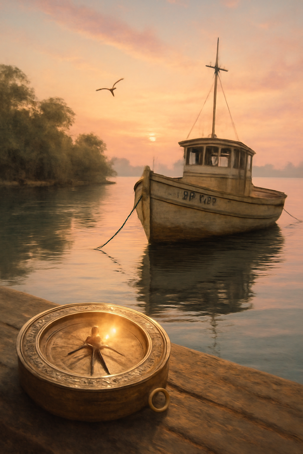 The Island That Moves at Dawn