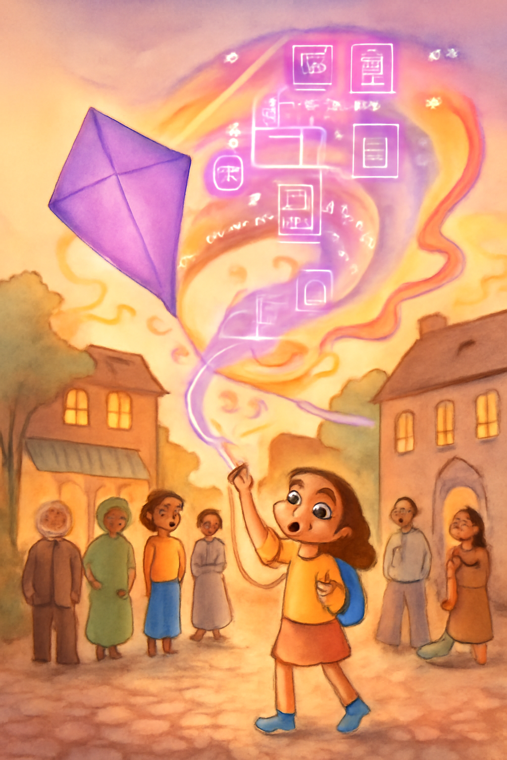 Nova and the Sky-Thread Kite