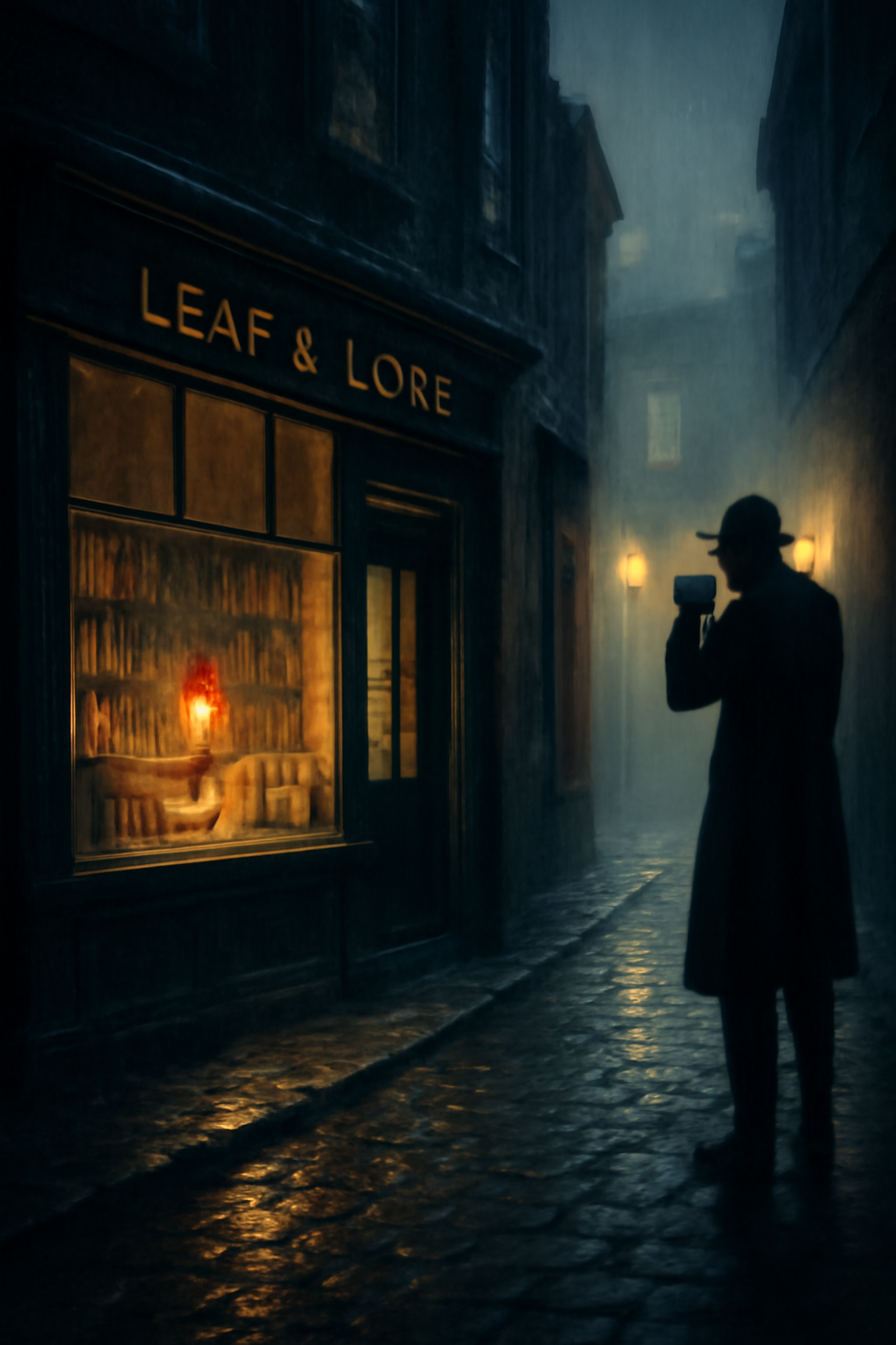 The Lantern on Quiet Road