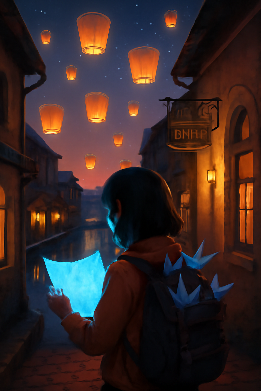 Lanterns on Maple Lane