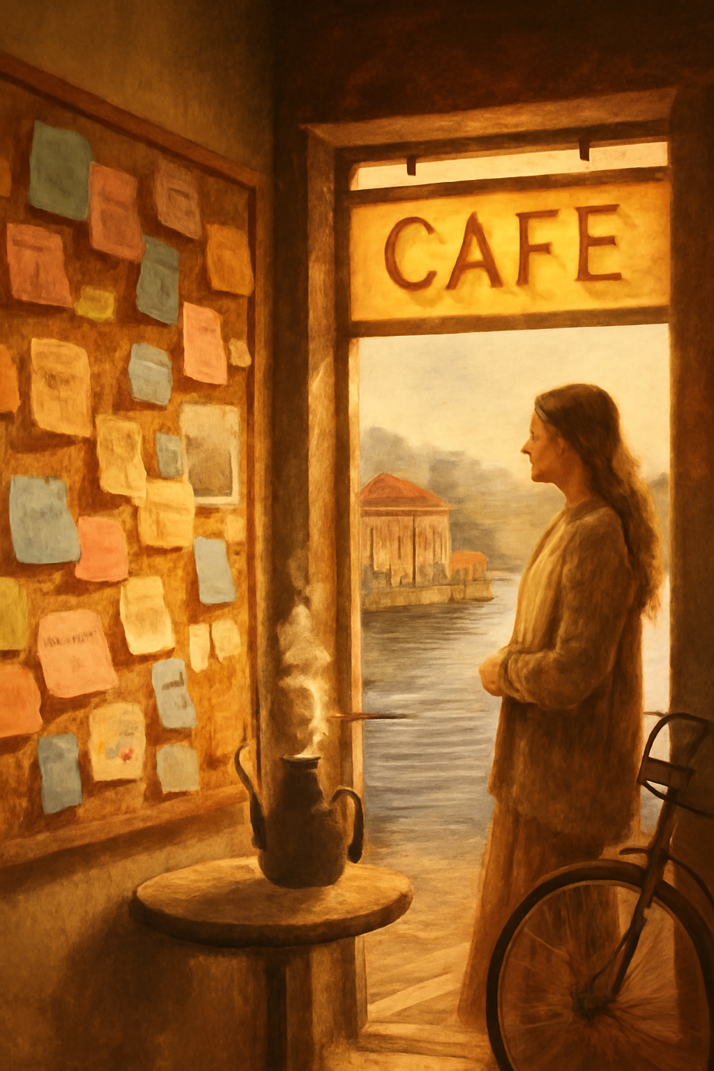 Notes on a Harbor Corkboard