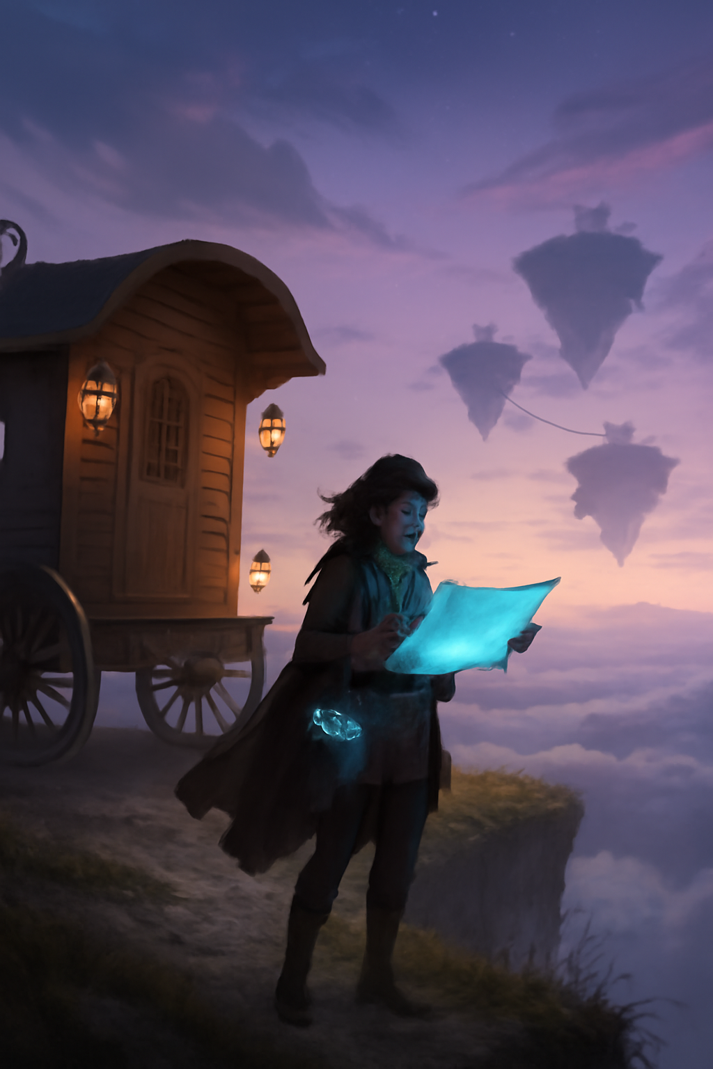 The Lanterns Remember the Sky