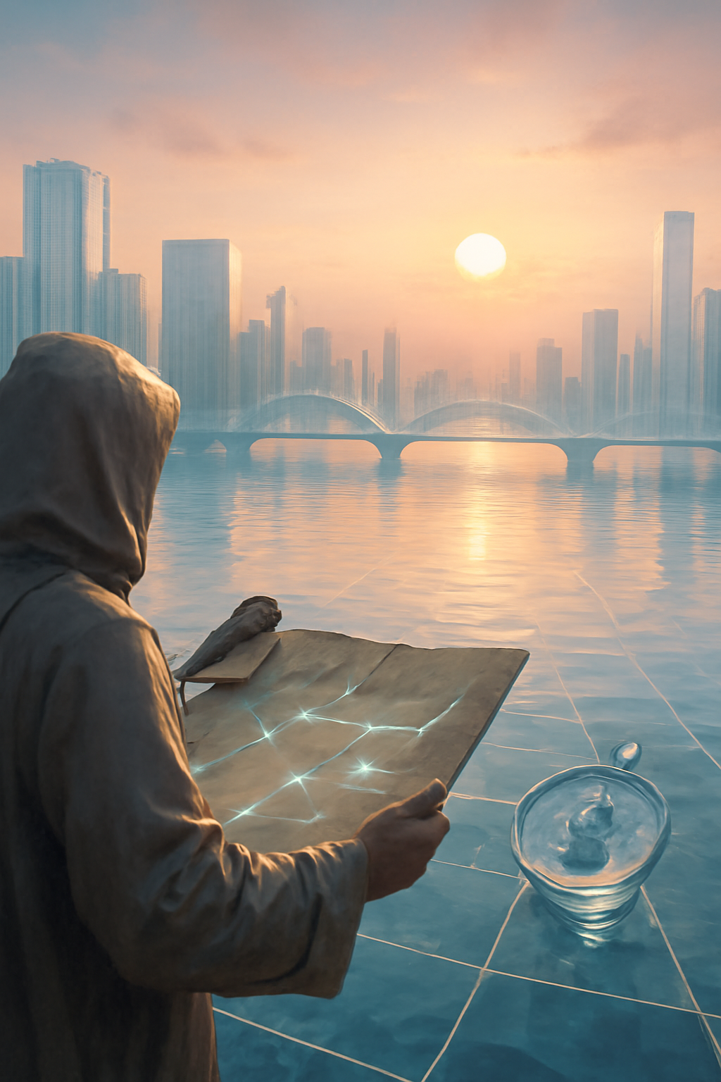 The Map of Quiet Glass